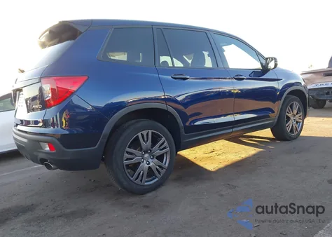 2021 Honda Passport Awd Ex-L from USA, damaged, VIN 5FNYF8H58MB023307